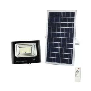 LED Stmievateľný solárny reflektor LED/35W/10V 4000K IP65 + diaľkové ovládanie