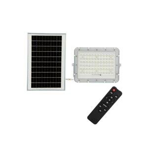 LED Vonkajší solárny reflektor LED/15W/3,2V IP65 4000K biela + DO