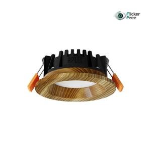 APLED APLED - LED Podhľadové svietidlo RONDO LED/3W/230V 3000K pr. 9 cm jaseň masív