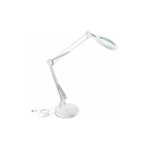 Extol Extol - LED Stmievateľná stolná lampa s lupou LED/8W/5V 2900/4500/7500K biela