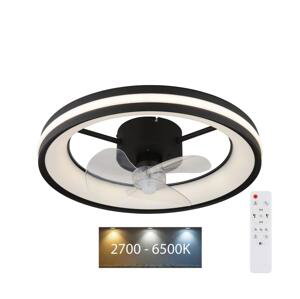 Globo Globo 03651 - LED Stropné svietidlo s látorom GATIAN LED/30W/230V čierna + DO