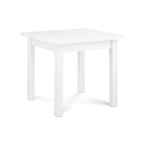 Konsimo Sp. z o.o. Sp. k. Jedálenský stôl HOSPE 78x80 cm buk/biela
