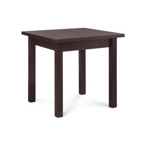 Konsimo Sp. z o.o. Sp. k. Jedálenský stôl HOSPE 78x80 cm buk/wenge