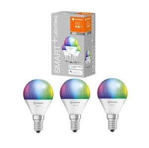 Ledvance SADA 3x LED RGBW Stmievateľná žiarovka SMART+ E14/5W/230V 2700K-6500K - Ledvance