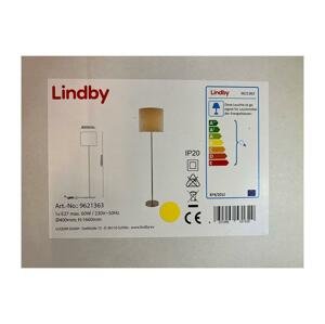 Lindby Lindby - Stojacia lampa PARSA 1xE27/60W/230V