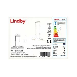 Lampenwelt Lindby - LED Stmievateľný luster na lanku JUDIE 2xLED/11,5W/230V