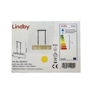 Lindby Lindby - Luster na lanku MARIAT 4xE27/60W/230V