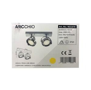 Arcchio Arcchio - LED Stmievateľné bodové svietidlo MUNIN 2xES111/GU10/11,5W/230V