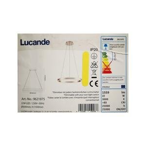Lucande Lucande - LED Stmievateľný luster na lanku LYANI LED/20,5W/230V