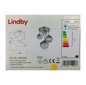 Lindby Lindby - Stropné svietidlo RAVENA 2xE27/40W/230V + 2xE27/25W/230V
