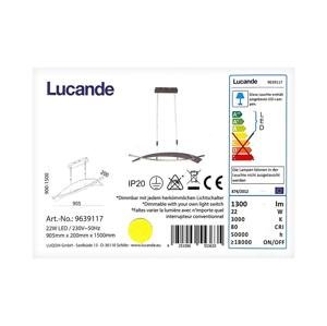 Lucande Lucande - LED Stmievateľný luster na lanku MARIJA LED/22W/230V
