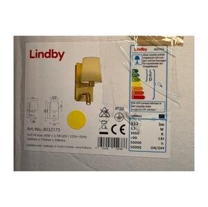 Lindby Lindby - Nástenná lampa AIDEN 1xE14/40W/230V + LED/3,1W/230V