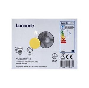 Lucande Lucande - Vonkajšie zapustené svietidlo EDWINA 1xGU10/6W/230V IP67
