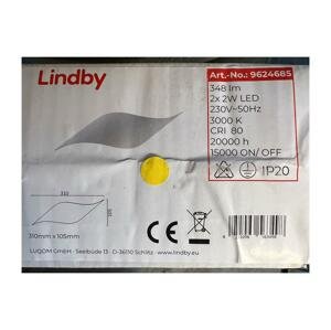 Lindby Lindby - LED Nástenné svietidlo SALKA 2xLED/2W/230V
