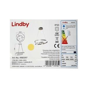 Lindby Lindby - LED Stmievateľný luster na lanku SMART VERIO LED/27W/230V + DO