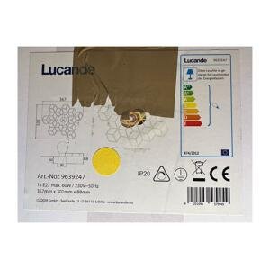 Lucande Lucande - Nástenné svietidlo ALEXARU 1xE27/60W/230V