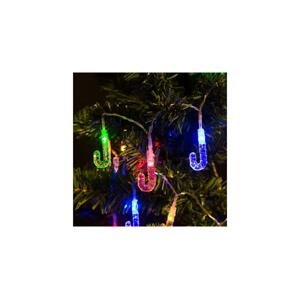 LED Vianočná reťaz 20xLED 2,25m multicolor palička