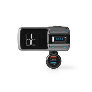 CATR101BK − FM Vysielač do auta Bluetooth/3A/2,4A ovládanie hlasom