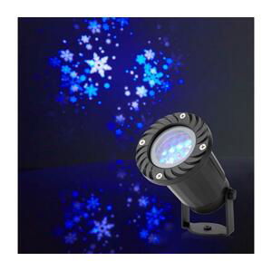CLPR1 - LED Vianočný vonkajší projektor snehových vločiek 5W/230V IP44