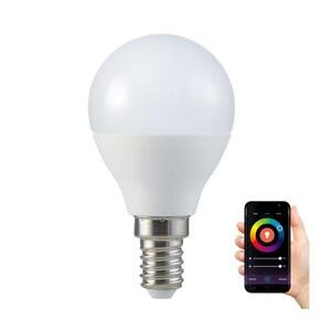 RGB LED Stmievateľná žiarovka G45 E14/5,5W/230V 3000-6500K Wi-fi Tuya