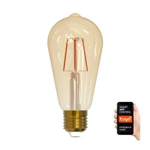 LED Stmievateľná žiarovka VINTAGE ST64 E27/7W/230V 1800-2700K Wi-fi Tuya