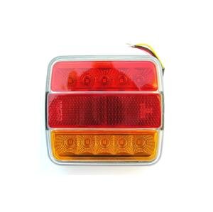 LED Multifunkčné zadné svietidlo MULTI LED/1,5W/12V IP65 červená/oranžová