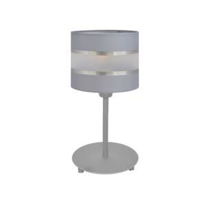 Stolná lampa HELEN 1xE27/60W/230V šedá/strieborná