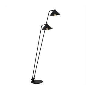 Argon Argon 7075 - Stojacia lampa GABIAN 2xE27/15W/230V čierna