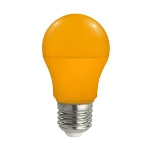 LED Žiarovka A50 E27/4,9W/230V oranžová