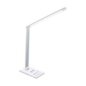 LED Stolná lampa s bezdrôtovým nabíjaním VARIO LED/5W/230V 3000-6000K biela