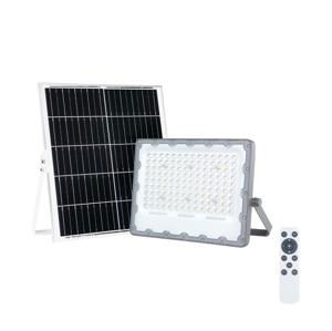 LED Reflektor so solárnym panelom FOCUS 100W/15000 mAh 3,2V 6000K IP65 + DO