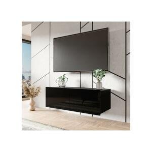 MIRJAN 24 TV stolík CALABRINI 37x100 cm čierna