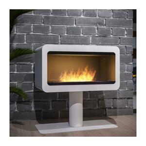 InFire InFire - BIO krb 82,5x78 cm 3kW biela