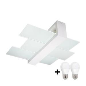 Brilagi Brilagi -  LED Stropné svietidlo HERA 2xE27/7,5W/230V biela