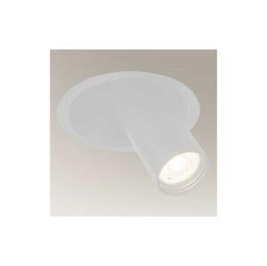 7805 - Podhľadové bodové svietidlo YAKUMO 1xGU10/15W/230V pr. 11 cm biela
