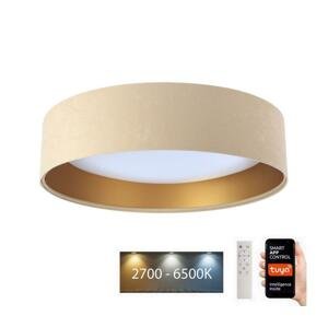 LED Stropné svietidlo SMART GALAXY LED/24W/230V Wi-Fi Tuya béžová/zlatá + DO