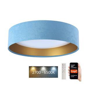 LED Stropné svietidlo SMART GALAXY LED/36W/230V Wi-Fi Tuya modrá/zlatá + DO