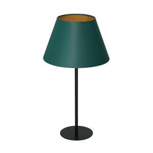 Stolná lampa ARDEN 1xE27/60W/230V pr. 30 cm zelená/zlatá