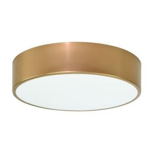 Kúpeľňové stropné svietidlo CLEO 2xE27/24W/230V pr. 30 cm zlatá IP54