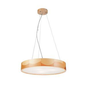 Luster na lanku NATURAL 3xE27/60W/230V ø 47 cm borovica