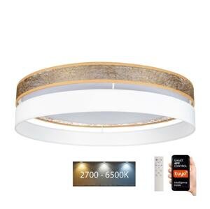 LED Stmievateľné stropné svietidlo LIMA LED/36W/230V Wi-Fi Tuya + DO biela/zlatá