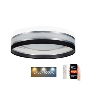 LED Stmievateľné stropné svietidlo SMART CORAL 24W/230V Wi-Fi Tuya čierna/biela +DO