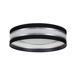 LED Stropné svietidlo CORAL 1xLED/24W/230V čierna/strieborná