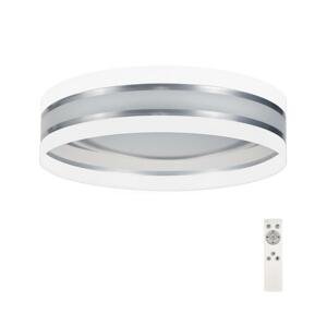 LED Stmievateľné stropné svietidlo SMART CORAL LED/24W/230V biela/strieborná + DO