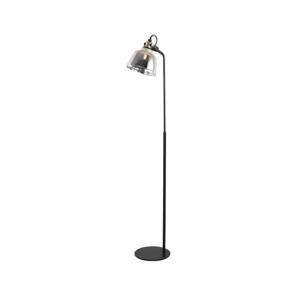 107001 - Stojacia lampa ASGARD 1xE27/11W/230V šedá/čierna/zlatá