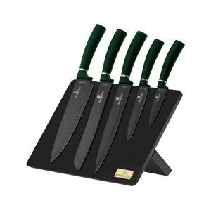 BerlingerHaus BerlingerHaus - Sada nerezových nožov s magnetickým stojanom 6 ks zelená/čierna