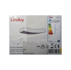 Lindby Lindby - Nástenné svietidlo LEANDER 2xG9/20W/230V