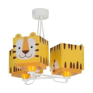 Dalber Dalber 64567 - Detský luster LITTLE TIGER 3xE27/60W/230V