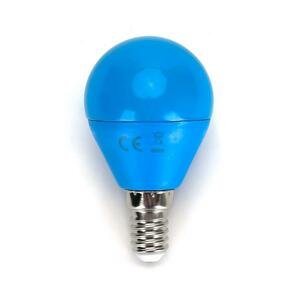 B.V. LED Žiarovka G45 E14/4W/230V modrá -