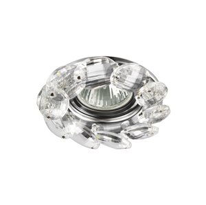 Luxera LUXERA  - Bodové svietidlo CRYSTALS 1xGU10/50W/230V